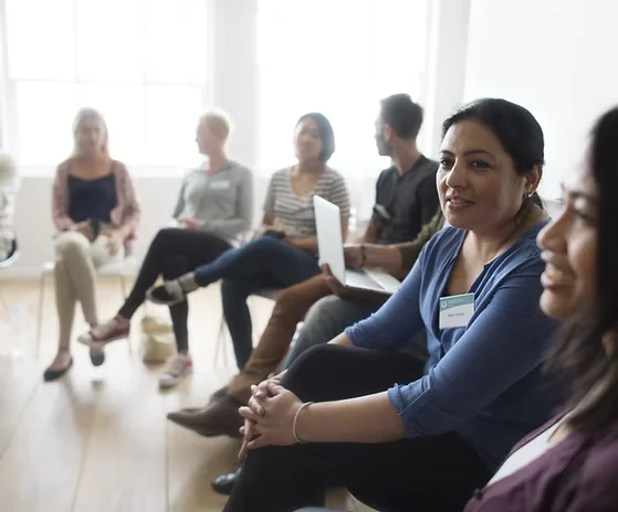 Group discussion — Colorful Voices community engagement session
